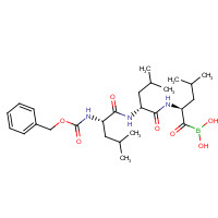 179324-22-2 Z-Leu-Leu-Leu-B(OH)2 (MG262) chemical structure