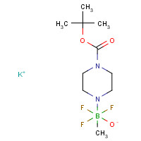 936329-97-4 Potassium (4-tert-butoxycarbonylpiperazin-1-yl)methyltrifluoroborate chemical structure