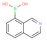 721401-43-0 8-isoquinolinyl-boronic acid chemical structure