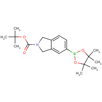 905273-91-8 tert-butyl 5-(4,4,5,5-tetramethyl-1,3,2-dioxaborolan-2-yl)isoindoline-2-carboxyl chemical structure