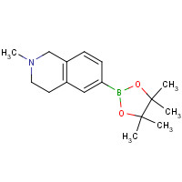 922718-57-8 1,2,3,4-TETRAHYDRO-2-METHYL-6-(4,4,5,5-TETRAMETHYL-1,3,2-DIOXABOROLAN-2-YL)-ISOQUINOLINE chemical structure