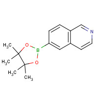 675576-26-8 6-(4,4,5,5-tetramethyl-1,3,2-dioxaborolan-2-yl)isoquinoline chemical structure