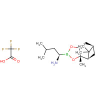 179324-87-9 (aR,3aS,4S,6S,7aR)-Hexahydro-3a,8,8-trimethyl-alpha-(2-methylpropyl)-4,6-methano-1,3,2-benzodioxaborole-2-methanamine 2,2,2-trifluoroacetate chemical structure