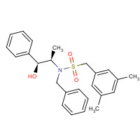 187324-64-7 (1S,2R)-2-[N-BENZYL-N-(MESITYLENESULFONYL)AMINO]-1-PHENYL-1-PROPANOL chemical structure