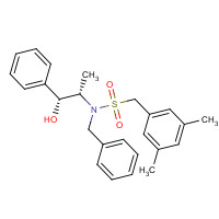 187324-63-6 (1R,2S)-2-[N-BENZYL-N-(MESITYLENESULFONYL)AMINO]-1-PHENYL-1-PROPANOL chemical structure