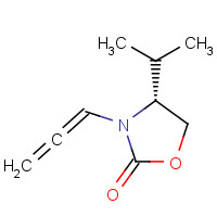 357426-83-6 2-Oxazolidinone,4-(1-methylethyl)-3-(1,2-propadienyl)-,(4R)-(9CI) chemical structure