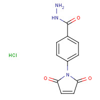 170966-09-3 4-(2,5-Dioxo-2,5-dihydro-1H-pyrrol-1-yl)benzohydrazide hydrochloride chemical structure