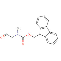 147687-06-7 (9H-Fluoren-9-yl)methyl methyl(2-oxoethyl)carbamate chemical structure