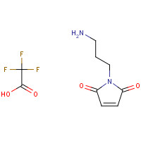 886209-47-8 N-(3-Aminopropyl)maleimide trifluoroacetate salt chemical structure