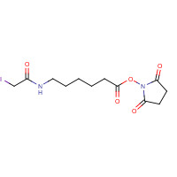 134759-23-2 6-(IODOACETAMIDO)CAPROIC ACID N-*HYDROXYSUCCINIMIDE chemical structure