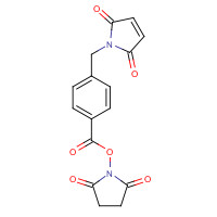 64987-84-4 4-(2-N-Maleimido)methyl benzoic acid-NHS chemical structure