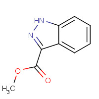 43120-28-1 1H-INDAZOLE-3-CARBOXYLIC ACID METHYL ESTER chemical structure