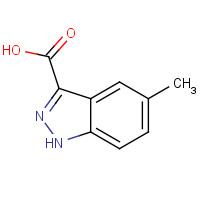 1201-24-7 5-Methyl-1H-indazole-3-carboxylic acid chemical structure