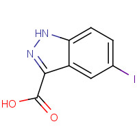 1077-97-0 5-IODO-1H-INDAZOLE-3-CARBOXYLIC ACID chemical structure