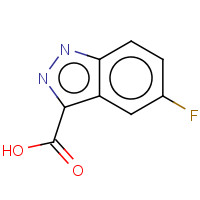 1077-96-9 5-Fluoro-3-indazolecarboxylic acid chemical structure