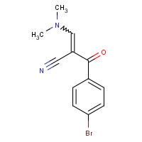 52200-18-7 2-[(DIMETHYLAMINO)METHYLENE]-3-(4-BROMOPHENYL)-3-OXO-PROPANENITRILE chemical structure