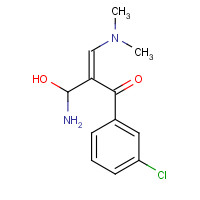 52200-08-5 (E)-2-(3-CHLOROBENZOYL)-3-(DIMETHYLAMINO)ACRYLONITRILE chemical structure