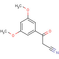 70988-04-4 3-(3',5'-DIMETHOXYPHENYL)-3-OXOPROPANENITRILE chemical structure