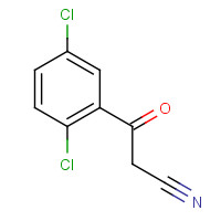 56719-08-5 3-(2,5-dichlorophenyl)-3-oxopropanenitrile chemical structure