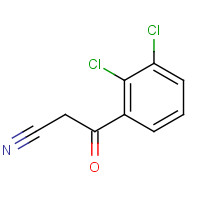 75473-09-5 2,3-Dichlorobenzoylacetonitrile chemical structure