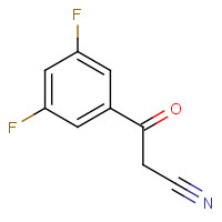 842140-51-6 3,5-DIFLUOROBENZOYLACETONITRILE chemical structure