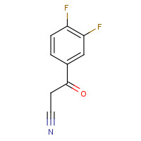 71682-97-8 3,4-DIFLUOROBENZOYLACETONITRILE chemical structure