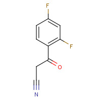 71682-95-6 3-(2',4'-DIFLUOROPHENYL)-3-OXOPROPANENITRILE chemical structure
