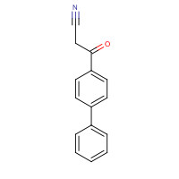 78443-35-3 3-[1,1'-biphenyl]-4-yl-3-oxopropanenitrile chemical structure