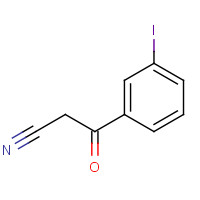 247206-80-0 3-IODOBENZOYLACETONITRILE chemical structure