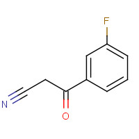 21667-61-8 3-Fluorobenzoylacetonitrile chemical structure