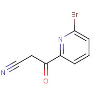 887595-07-5 3-(6-BROMO-PYRIDIN-2-YL)-3-OXO-PROPIONITRILE chemical structure