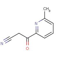 868395-53-3 3-(6-METHYLPYRIDIN-2-YL)-3-OXOPROPANENITRILE chemical structure