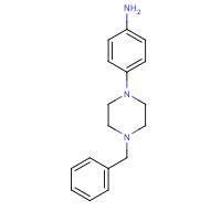 16154-69-1 4-(4-BENZYLPIPERAZINO)ANILINE chemical structure