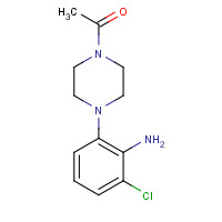 875576-30-0 2-(4-Acetyl-piperazin-1-yl)-6-chloroaniline chemical structure