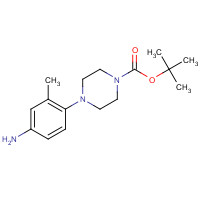 361345-37-1 4-(4-Boc-piperazin-1-yl)-3-methylaniline chemical structure