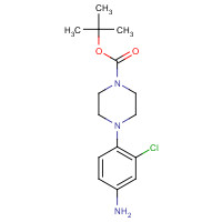 193902-81-7 4-(4-Boc-piperazin-1-yl)-3-chloroaniline chemical structure