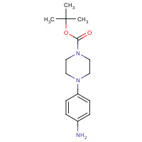 170911-92-9 4-(4-Aminophenyl)piperazine-1-carboxylic acid tert-butyl ester chemical structure