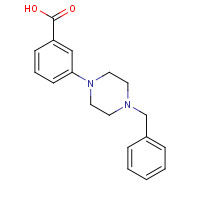 247117-97-1 3-(4-Benzyl-piperazin-1-yl)-benzoic acid chemical structure