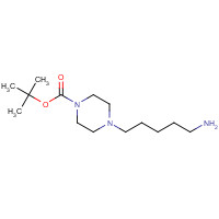 848576-53-4 1-Boc-4-(5-aminopentyl)piperazine chemical structure