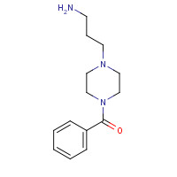 102391-96-8 3-(4-Benzoylpiperazinyl)propanamine chemical structure