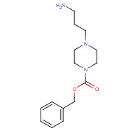 117009-98-0 3-(4-Cbz-piperazinyl)propanamine chemical structure