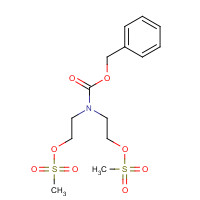 133024-90-5 N-Cbz-N,N-bis{2-[(methylsulfonyl)oxy]ethyl}-amine chemical structure