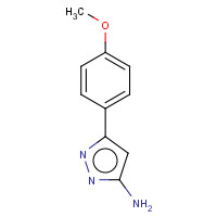 19541-95-8 5-AMINO-3-(4-METHOXYPHENYL)PYRAZOLE chemical structure