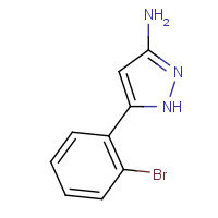 149246-80-0 3-Amino-5-(2-bromophenyl)-1H-pyrazole chemical structure