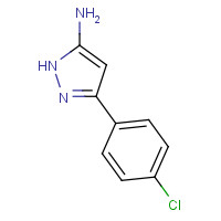 78583-81-0 3-(4-CHLOROPHENYL)-1H-PYRAZOL-5-AMINE chemical structure