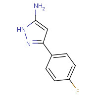 72411-52-0 5-(4-FLUOROPHENYL)-2H-PYRAZOL-3-YLAMINE chemical structure