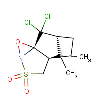 139628-16-3 (-)-(8,8-DICHLOROCAMPHORYLSULFONYL)OXAZIRIDINE chemical structure