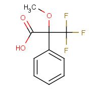 81655-41-6 (+/-)-ALPHA-METHOXY-ALPHA-TRIFLUOROMETHYLPHENYLACETIC ACID chemical structure