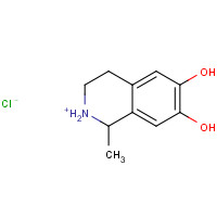 70681-20-8 (+/-)-SALSOLINOL HYDROCHLORIDE chemical structure