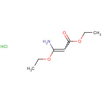 34570-16-6 ETHYL 3-AMINO-3-ETHOXYACRYLATE HYDROCHLORIDE chemical structure